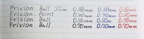 Pilot FriXion Gel Ink Pen Refill, 0.7mm Blue Ink, 2 pack Value Set (total 6 refill) - Image 2